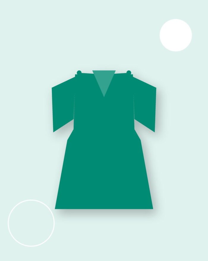 Wrap midi dress — product image