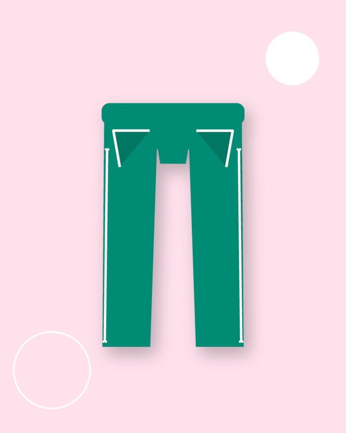 Straight-leg jeans — product image